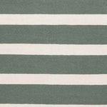 Fenwick Modern White/Peacock Green Area Rug