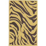 Ferndale Modern Black/Dark Purple/Medium Gray Area Rug