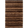 Flagler Global Dark Brown Area Rug