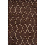 Flagstaff Modern Chocolate/Ivory Area Rug
