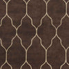 Flagstaff Modern Chocolate/Ivory Area Rug