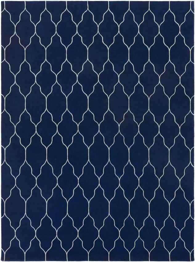 Flagstaff Modern Dark Blue Area Rug