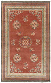 Folkston Traditional Rust/Charcoal Area Rug