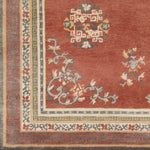 Folkston Traditional Rust/Charcoal Area Rug