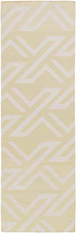 Gainesville Modern Lime/Ivory Area Rug