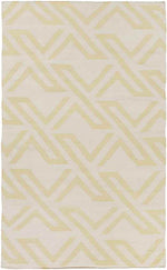 Gainesville Modern Lime/Ivory Area Rug