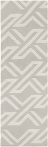 Gainesville Modern Light Gray/Lime/Ivory Area Rug