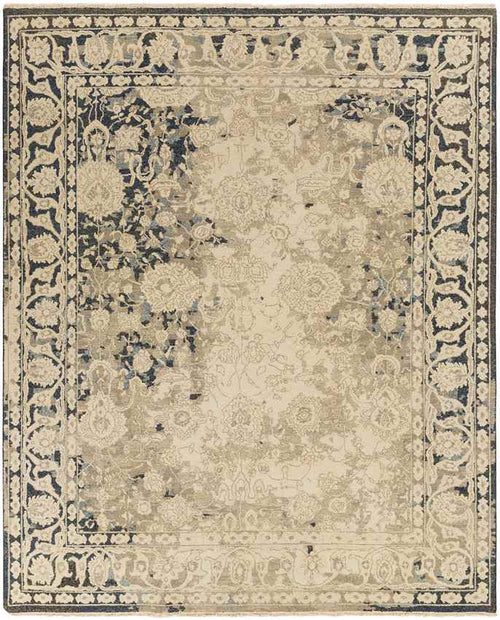 Soleil Traditional Cream Area Rug