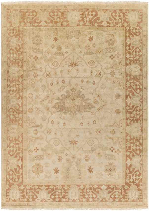 Goleta Traditional Beige Area Rug