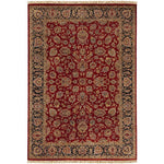 Grannis Traditional Red/Brown Area Rug