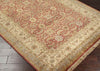 Gravette Traditional Red/Black/Gray Area Rug