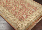 Gravette Traditional Red/Black/Gray Area Rug