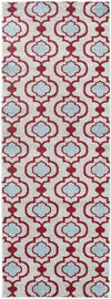 Epernay Cottage Dark Red Area Rug