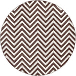 Grimes Modern Chocolate Area Rug