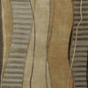 Harrell Modern Brown Area Rug