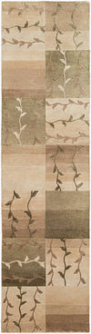Haswell Modern Olive/Beige Area Rug