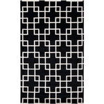 Headland Modern Black Area Rug
