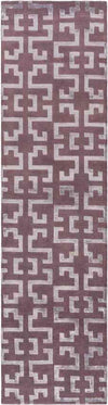Hazlehurst Modern Eggplant/Mauve Area Rug
