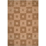 Hesperia Modern Light Brown Area Rug
