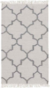 Bentley Cottage Light Gray/White Area Rug
