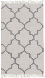 Bentley Cottage Light Gray/White Area Rug