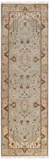 Hindsville Traditional Khaki/Light Gray Area Rug