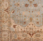 Hindsville Traditional Khaki/Light Gray Area Rug