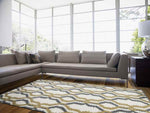 Holtville Modern Cream/Charcoal Area Rug