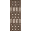 Homewood Modern Dark Brown Area Rug