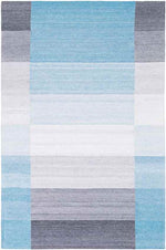 Hope Modern Gray/Blue Area Rug