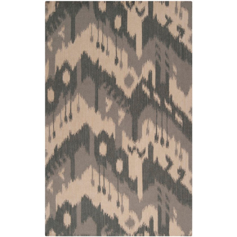 Hotchkiss Global Parchment/Gray Area Rug