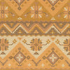 Claudette Rustic Bright Orange Area Rug