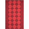 Hunter Global Burgundy/Red/Black Area Rug