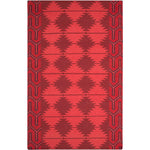 Hunter Global Burgundy/Red/Black Area Rug