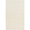 Huslia Modern Ivory Area Rug
