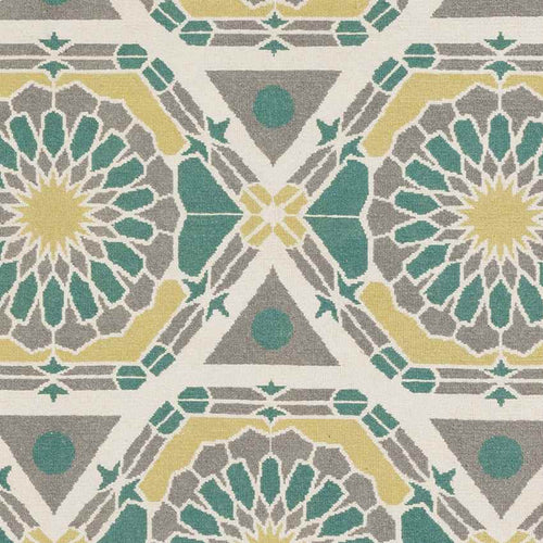 Ignacio Modern Green/Yellow Area Rug