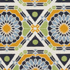 Ignacio Modern Blue/Green/Orange Area Rug