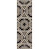 Ignacio Modern Gray/Brown Area Rug