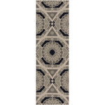 Ignacio Modern Gray/Brown Area Rug