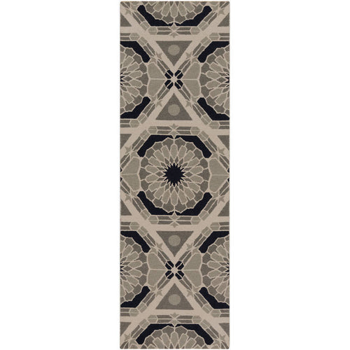 Ignacio Modern Gray/Brown Area Rug