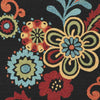 Tallys Cottage Black Area Rug