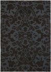 Kaltag Modern Black Area Rug