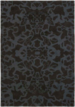 Kaltag Modern Black Area Rug