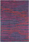 Keiser Modern Red/Magenta Area Rug