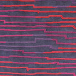 Keiser Modern Red/Magenta Area Rug