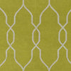 Tange Modern Bright Yellow/White Area Rug