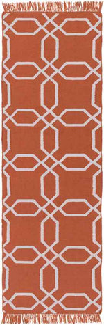 Knoxville Modern Rust/Ivory Area Rug