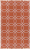 Knoxville Modern Rust/Ivory Area Rug