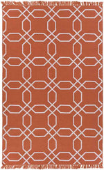 Knoxville Modern Rust/Ivory Area Rug
