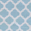 Kobuk Modern Sky Blue/Ivory Area Rug